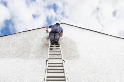 Peinture extérieure à Moutier-d'Ahun — façades et ravalement